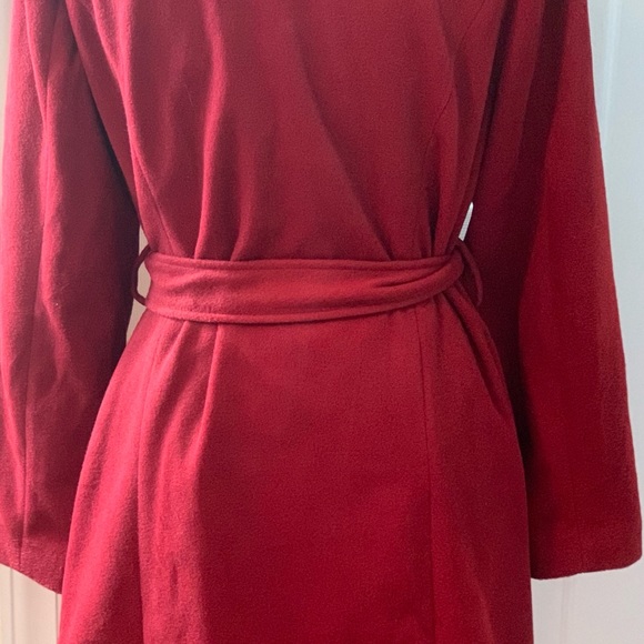 NWOT Faux Wool Coat Size Large - Picture 5 of 5